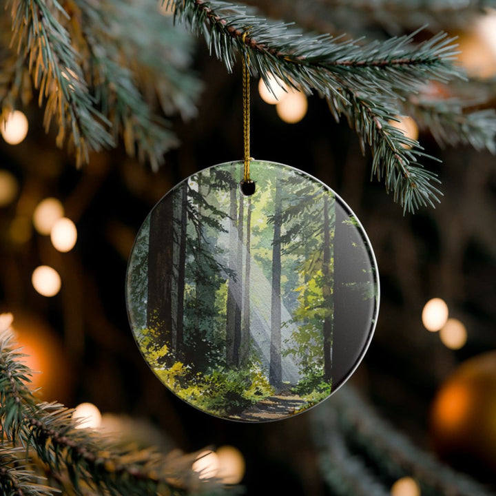 Redwood National Park California USA Ornament: Unique Redwood National Park Souvenir, Redwood National Park California Xmas Decor, and Authentic Redwood National Park Gift