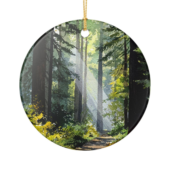 Redwood National Park California USA Ornament: Unique Redwood National Park Souvenir, Redwood National Park California Xmas Decor, and Authentic Redwood National Park Gift