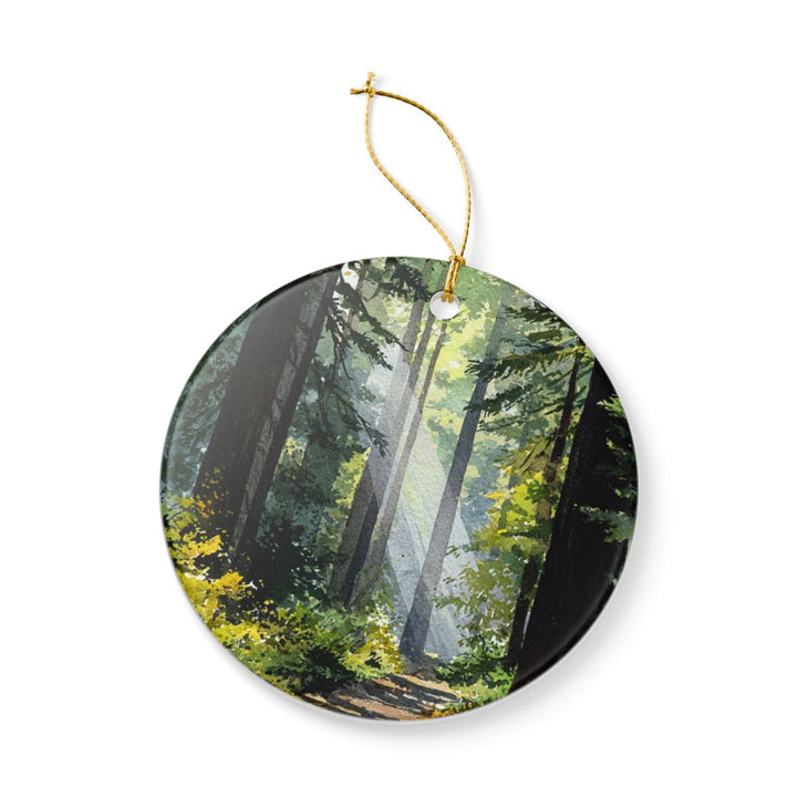 Redwood National Park California USA Ornament: Unique Redwood National Park Souvenir, Redwood National Park California Xmas Decor, and Authentic Redwood National Park Gift