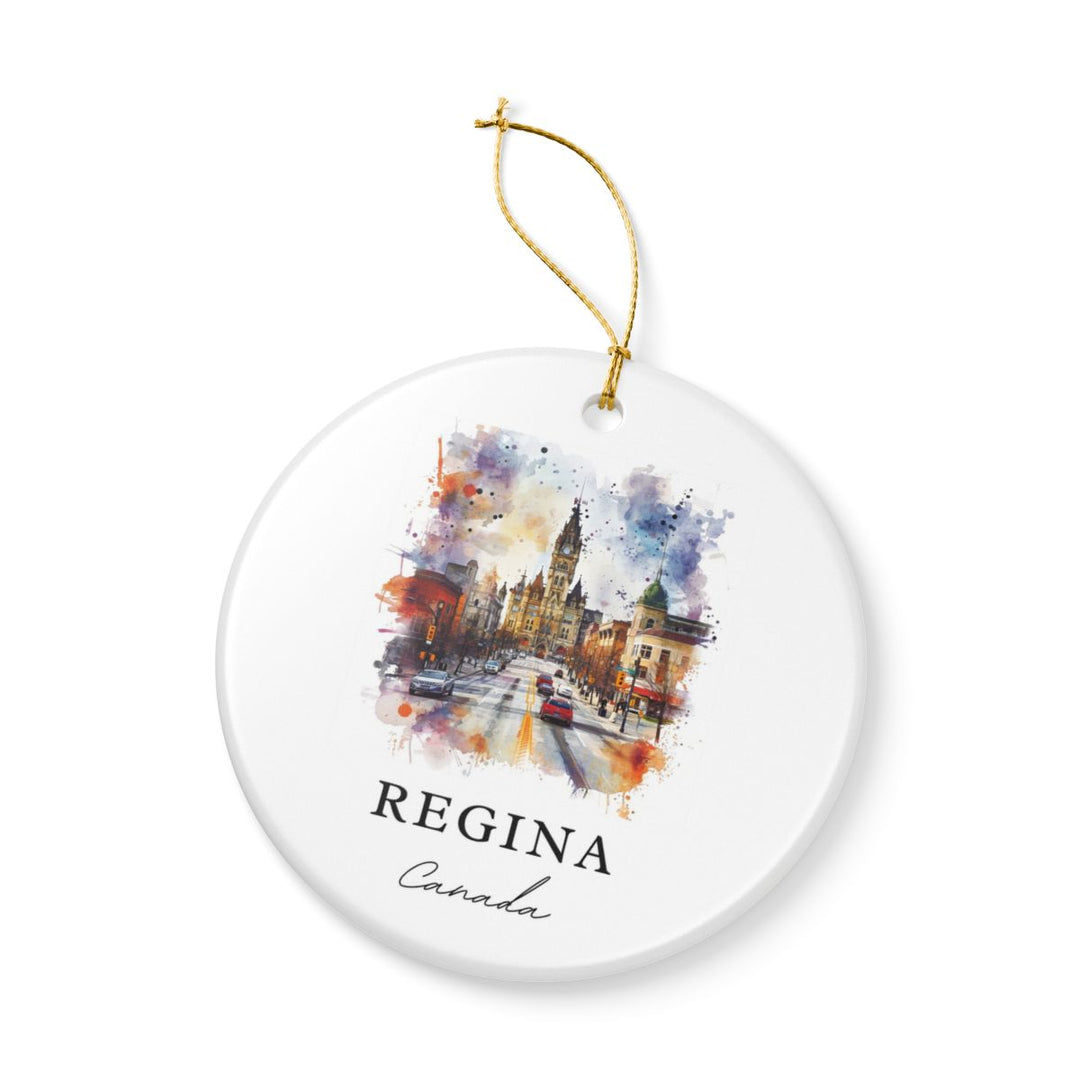 Regina Canada Ornament: Unique Regina Souvenir, Regina Canada Xmas Decor, and Authentic Regina Gift