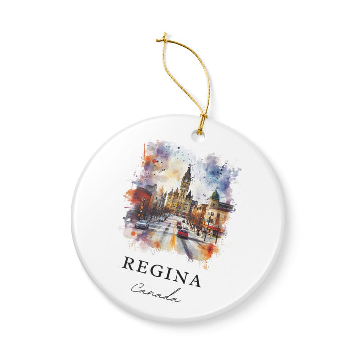 Regina Canada Ornament: Unique Regina Souvenir, Regina Canada Xmas Decor, and Authentic Regina Gift