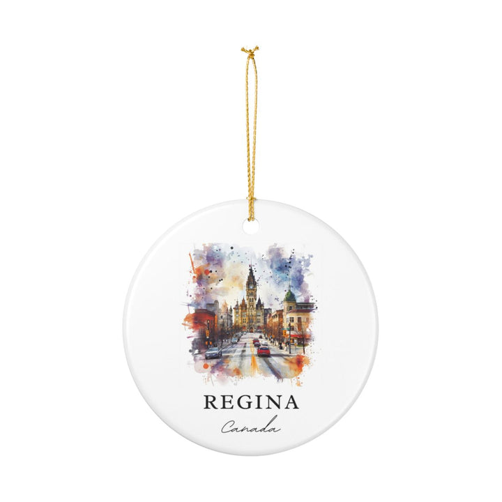 Regina Canada Ornament: Unique Regina Souvenir, Regina Canada Xmas Decor, and Authentic Regina Gift
