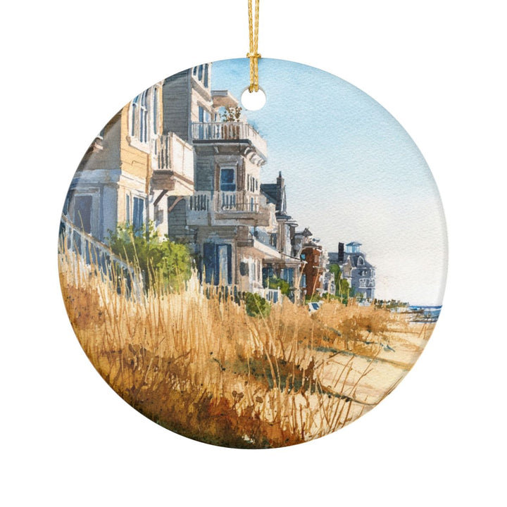 Rehoboth Beach Delaware Ornament: Unique Rehoboth Beach Souvenir, Rehoboth Beach Delaware Xmas Decor, and Authentic Rehoboth Beach Gift