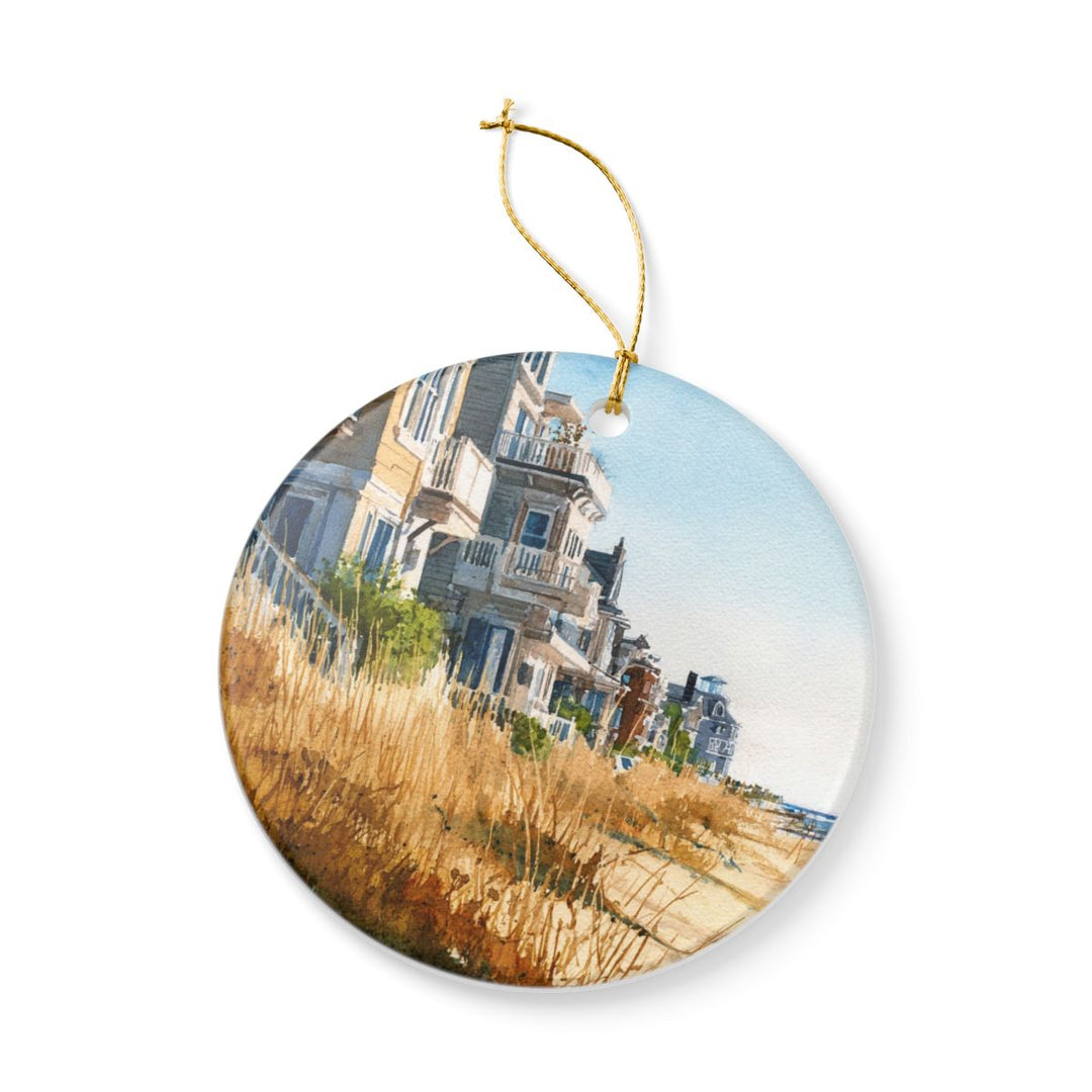 Rehoboth Beach Delaware Ornament: Unique Rehoboth Beach Souvenir, Rehoboth Beach Delaware Xmas Decor, and Authentic Rehoboth Beach Gift