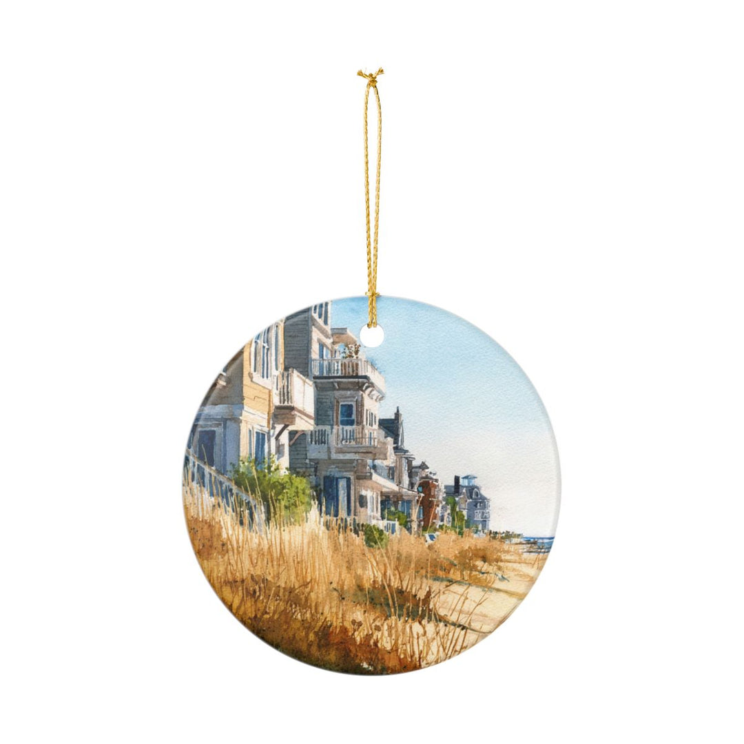 Rehoboth Beach Delaware Ornament: Unique Rehoboth Beach Souvenir, Rehoboth Beach Delaware Xmas Decor, and Authentic Rehoboth Beach Gift
