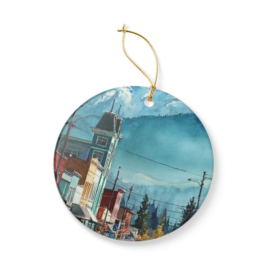 Revelstoke Bc Canada Ornament: Unique Revelstoke Bc Souvenir, Revelstoke Bc Canada Xmas Decor, and Authentic Revelstoke Bc Gift