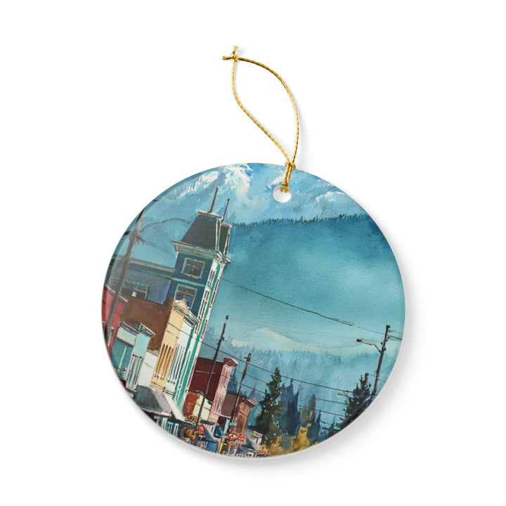 Revelstoke Bc Canada Ornament: Unique Revelstoke Bc Souvenir, Revelstoke Bc Canada Xmas Decor, and Authentic Revelstoke Bc Gift