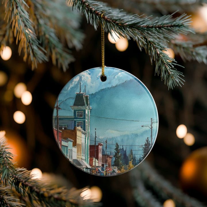 Revelstoke Bc Canada Ornament: Unique Revelstoke Bc Souvenir, Revelstoke Bc Canada Xmas Decor, and Authentic Revelstoke Bc Gift