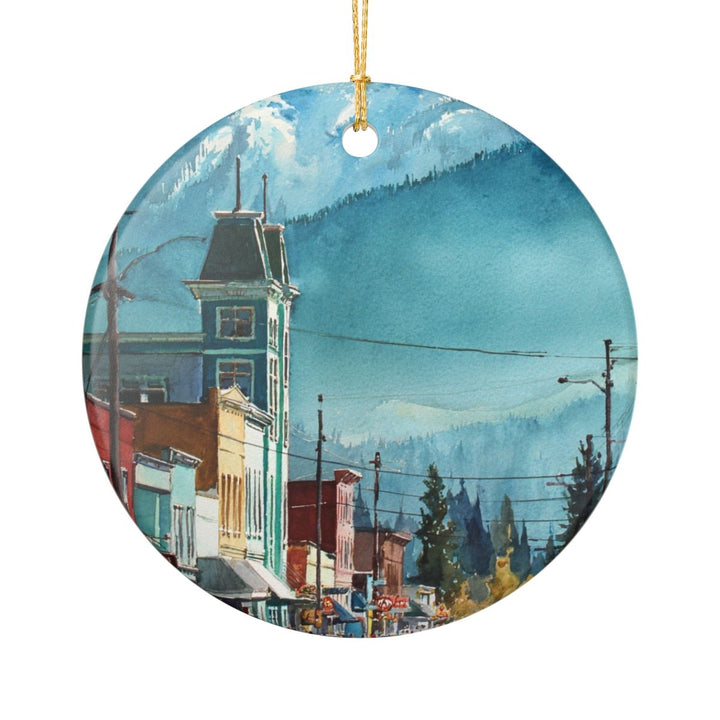 Revelstoke Bc Canada Ornament: Unique Revelstoke Bc Souvenir, Revelstoke Bc Canada Xmas Decor, and Authentic Revelstoke Bc Gift