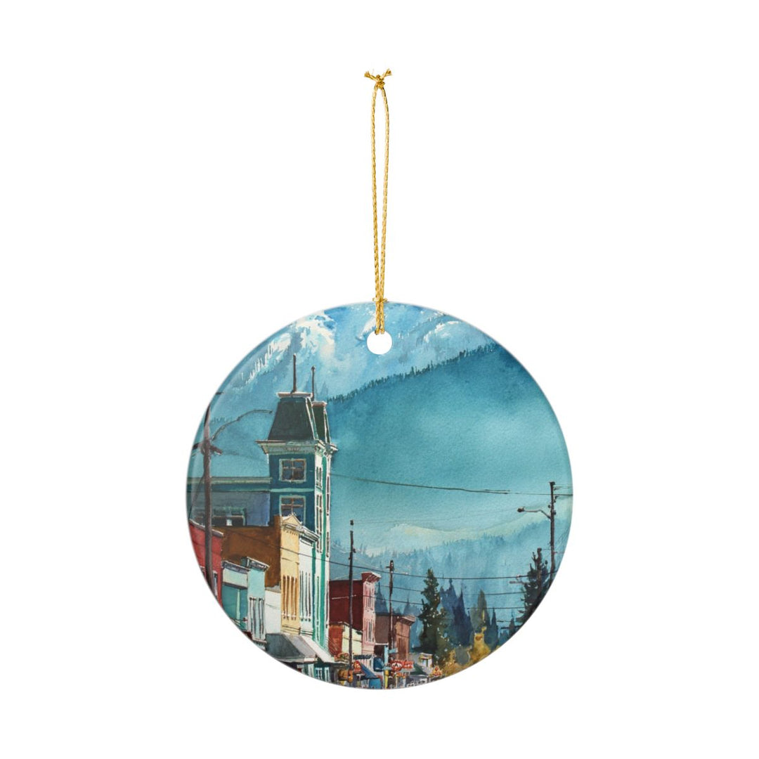 Revelstoke Bc Canada Ornament: Unique Revelstoke Bc Souvenir, Revelstoke Bc Canada Xmas Decor, and Authentic Revelstoke Bc Gift