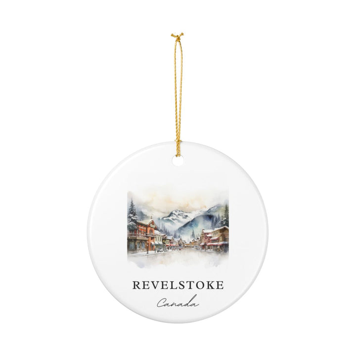 Revelstoke Canada Ornament: Unique Revelstoke Souvenir, Revelstoke Canada Xmas Decor, and Authentic Revelstoke Gift