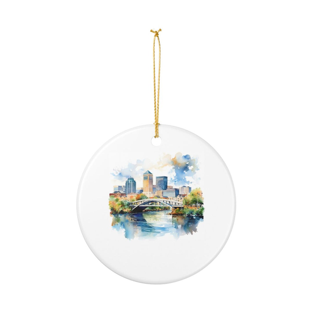 Richmond Virginia Ornament: Unique Richmond Souvenir, Richmond Virginia Xmas Decor, and Authentic Richmond Gift
