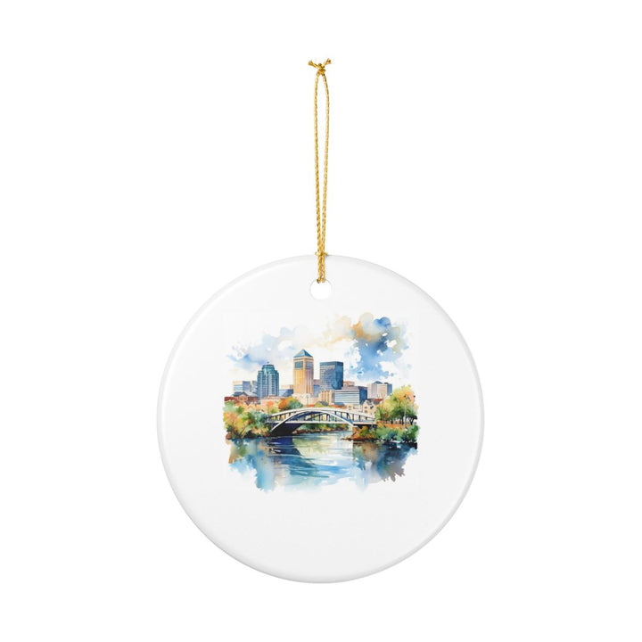 Richmond Virginia Ornament: Unique Richmond Souvenir, Richmond Virginia Xmas Decor, and Authentic Richmond Gift