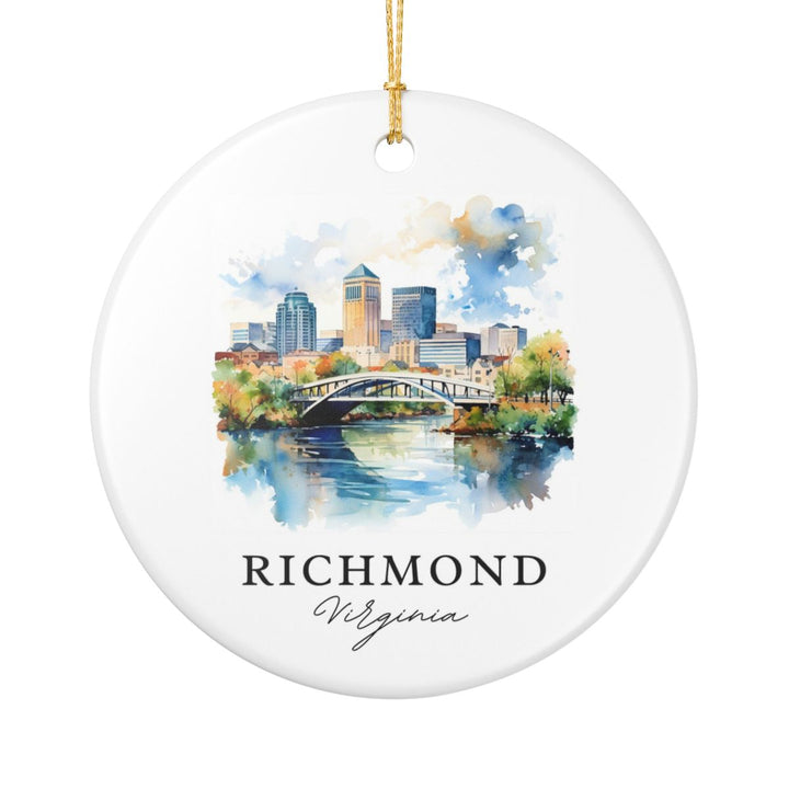 Richmond Virginia Ornament | Christmas Travel Souvenir Gift