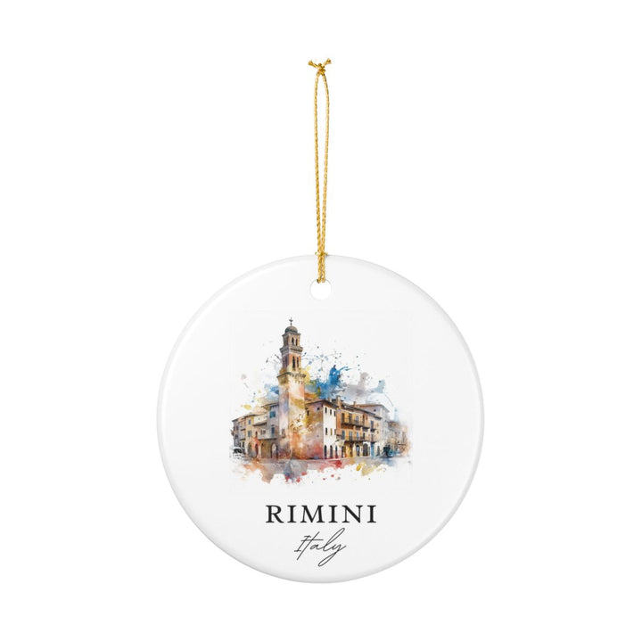 Rimini Italy Ornament: Unique Rimini Souvenir, Rimini Italy Xmas Decor, and Authentic Rimini Gift