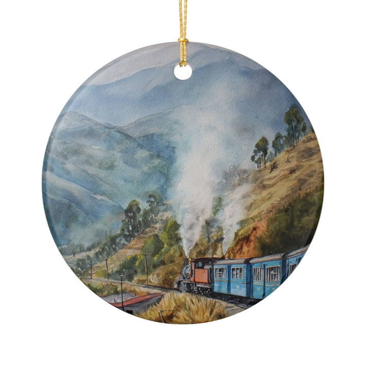 Riobamba Ecuador Ornament: Unique Riobamba Souvenir, Riobamba Ecuador Xmas Decor, and Authentic Riobamba Gift