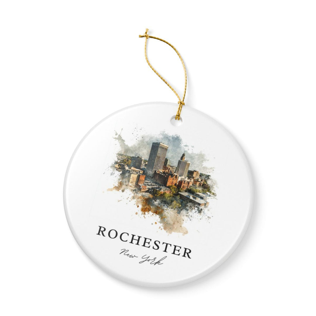 Rochester New York A Ornament: Unique Rochester New York A Souvenir, Rochester New York A Xmas Decor, and Authentic Rochester New York A Gift
