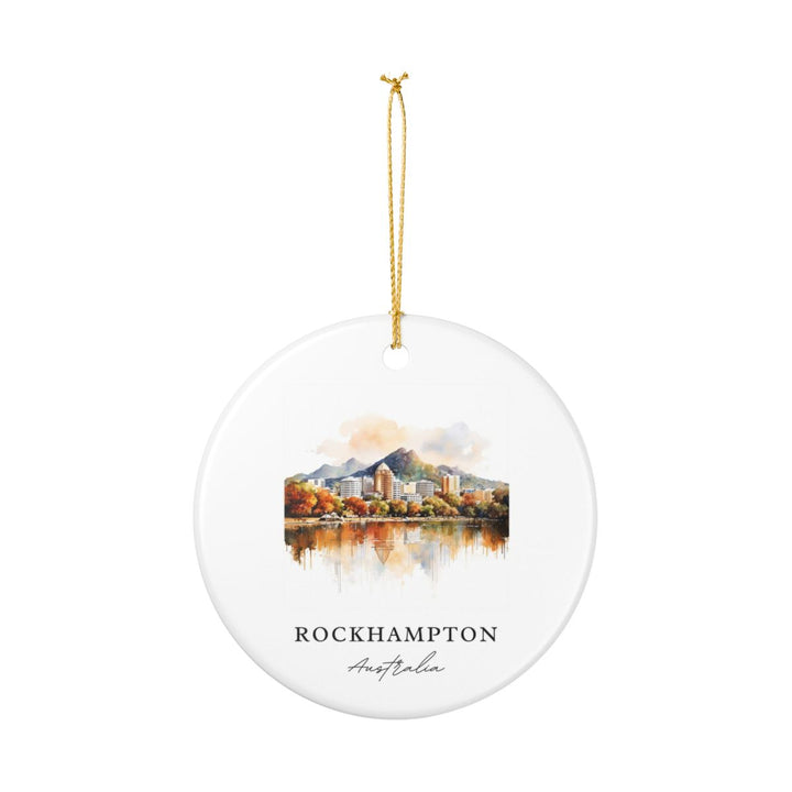 Rockhampton Australia Ornament: Unique Rockhampton Souvenir, Rockhampton Australia Xmas Decor, and Authentic Rockhampton Gift