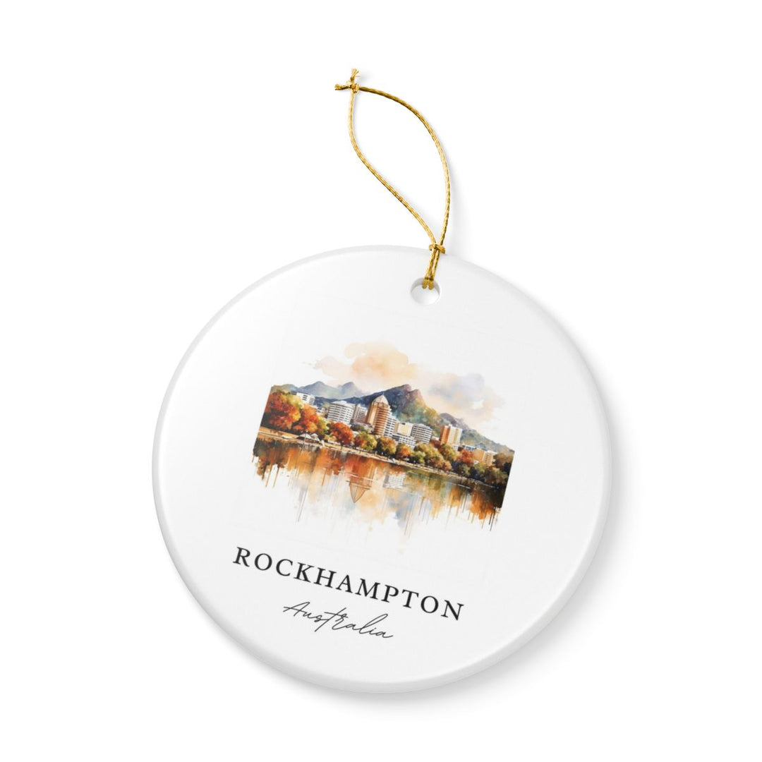 Rockhampton Australia Ornament: Unique Rockhampton Souvenir, Rockhampton Australia Xmas Decor, and Authentic Rockhampton Gift