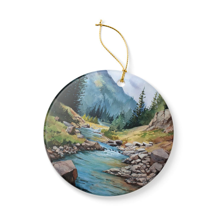 Rocky Mountain National Park USA Ornament: Unique Rocky Mountain National Park Souvenir, Rocky Mountain National Park USA Xmas Decor, and Authentic Rocky Mountain National Park Gift