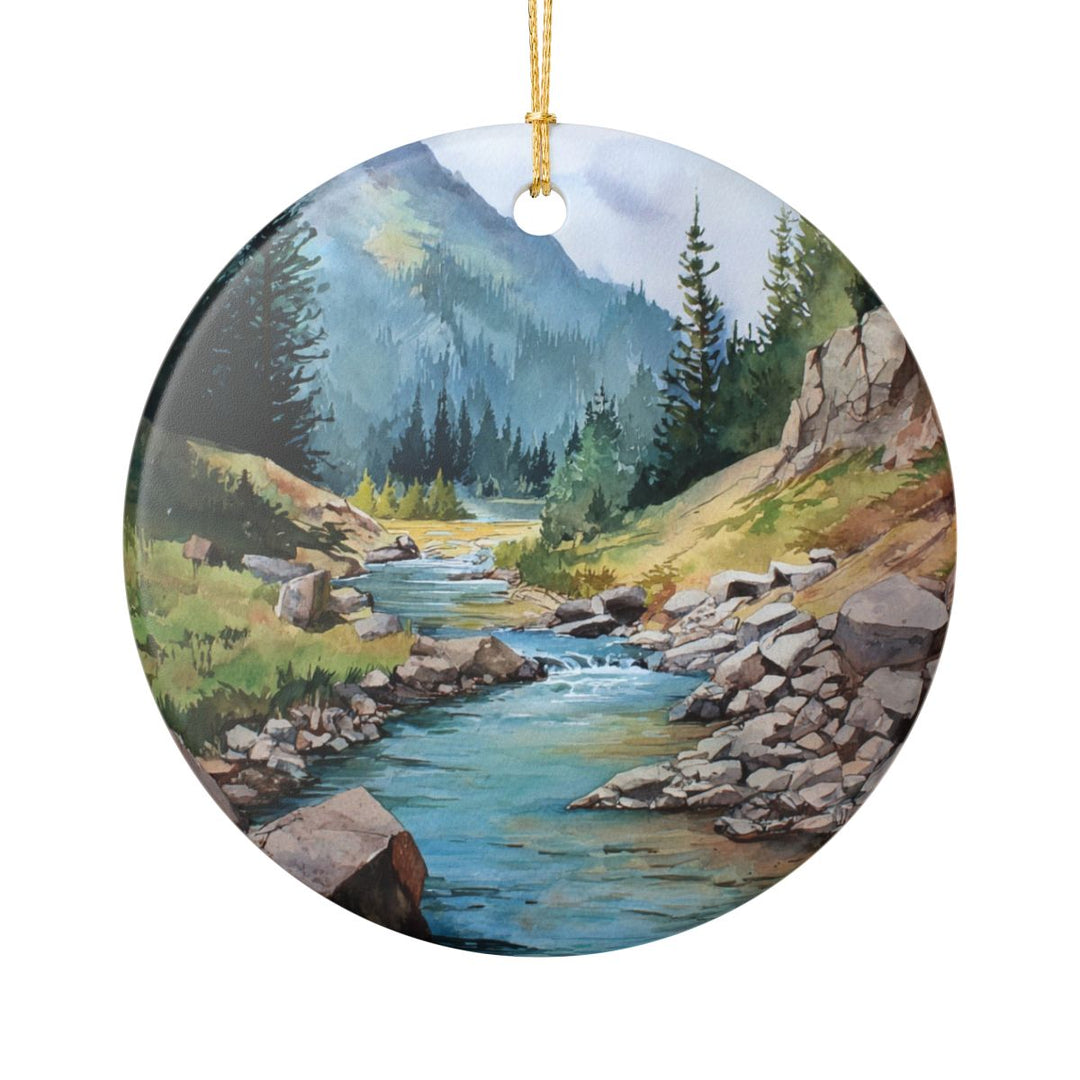 Rocky Mountain National Park USA Ornament: Unique Rocky Mountain National Park Souvenir, Rocky Mountain National Park USA Xmas Decor, and Authentic Rocky Mountain National Park Gift