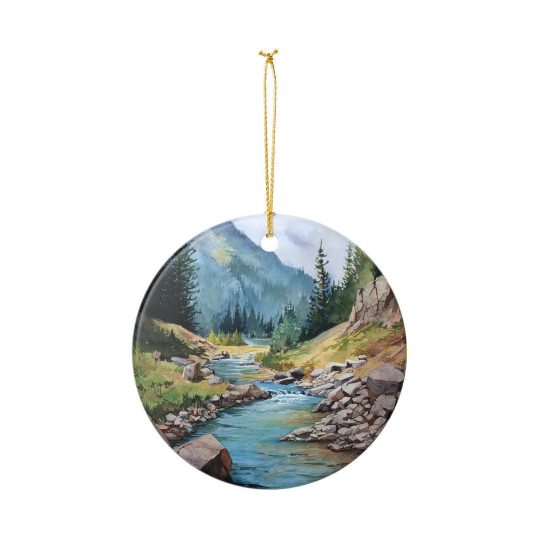 Rocky Mountain National Park USA Ornament: Unique Rocky Mountain National Park Souvenir, Rocky Mountain National Park USA Xmas Decor, and Authentic Rocky Mountain National Park Gift