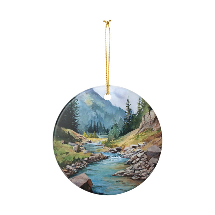 Rocky Mountain National Park USA Ornament: Unique Rocky Mountain National Park Souvenir, Rocky Mountain National Park USA Xmas Decor, and Authentic Rocky Mountain National Park Gift