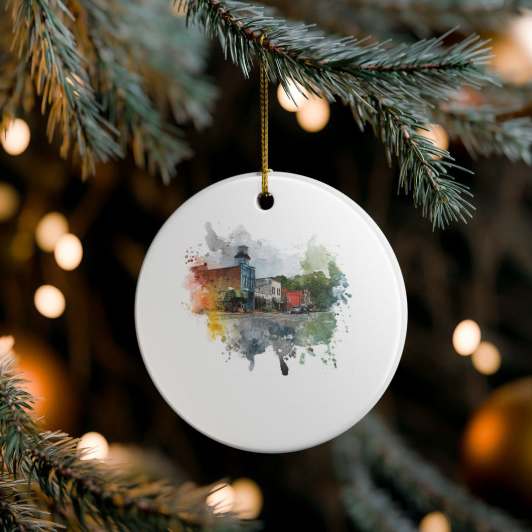 Rogers Arkansas Ornament: Unique Rogers Arkansas Souvenir, Rogers Arkansas Xmas Decor, and Authentic Rogers Arkansas Gift