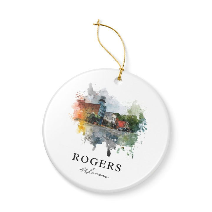 Rogers Arkansas Ornament | Christmas Travel Souvenir Gift