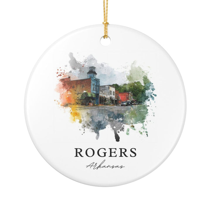 Rogers Arkansas Ornament | Christmas Travel Souvenir Gift