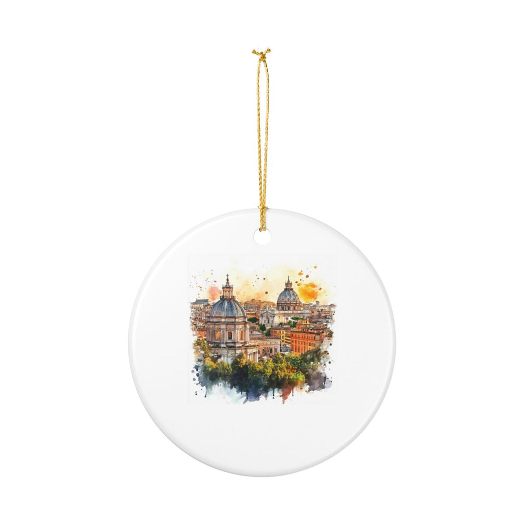 Rome Italy Ornament: Unique Rome Souvenir, Rome Italy Xmas Decor, and Authentic Rome Gift