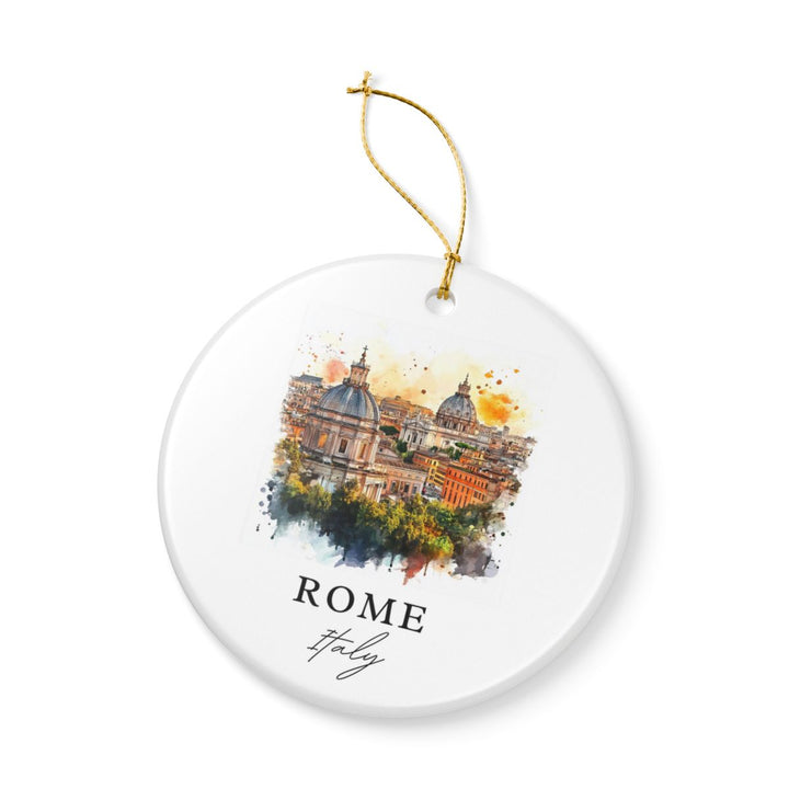Rome Italy Ornament | Christmas Travel Souvenir Gift