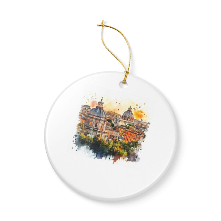Rome Italy Ornament: Unique Rome Souvenir, Rome Italy Xmas Decor, and Authentic Rome Gift