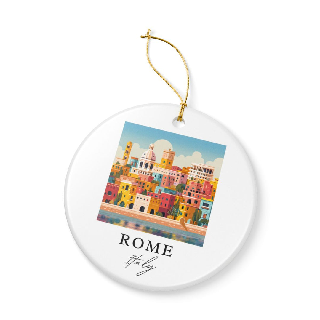 Rome Italy Ornament: Unique Rome Souvenir, Rome Italy Xmas Decor, and Authentic Rome Gift