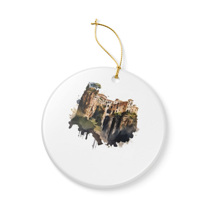 Ronda Spain Ornament: Unique Ronda Souvenir, Ronda Spain Xmas Decor, and Authentic Ronda Gift