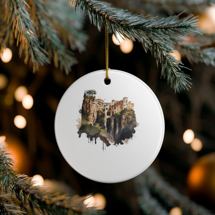 Ronda Spain Ornament: Unique Ronda Souvenir, Ronda Spain Xmas Decor, and Authentic Ronda Gift