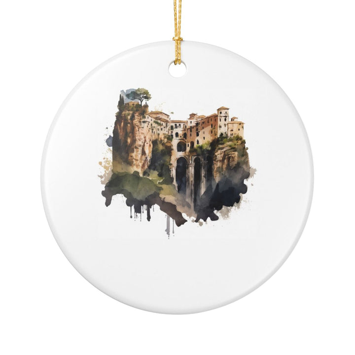 Ronda Spain Ornament: Unique Ronda Souvenir, Ronda Spain Xmas Decor, and Authentic Ronda Gift