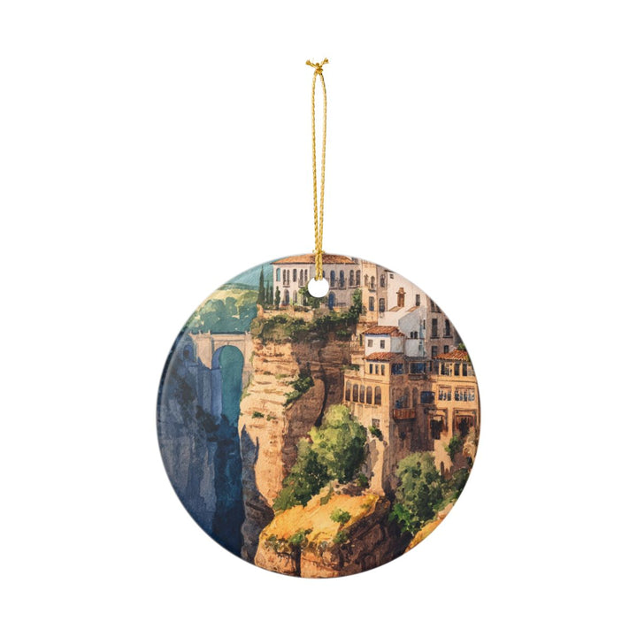 Ronda Spain Ornament: Unique Ronda Souvenir, Ronda Spain Xmas Decor, and Authentic Ronda Gift