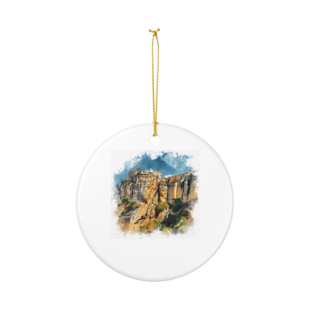 Ronda Spain Ornament: Unique Ronda Souvenir, Ronda Spain Xmas Decor, and Authentic Ronda Gift