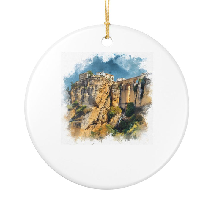 Ronda Spain Ornament: Unique Ronda Souvenir, Ronda Spain Xmas Decor, and Authentic Ronda Gift