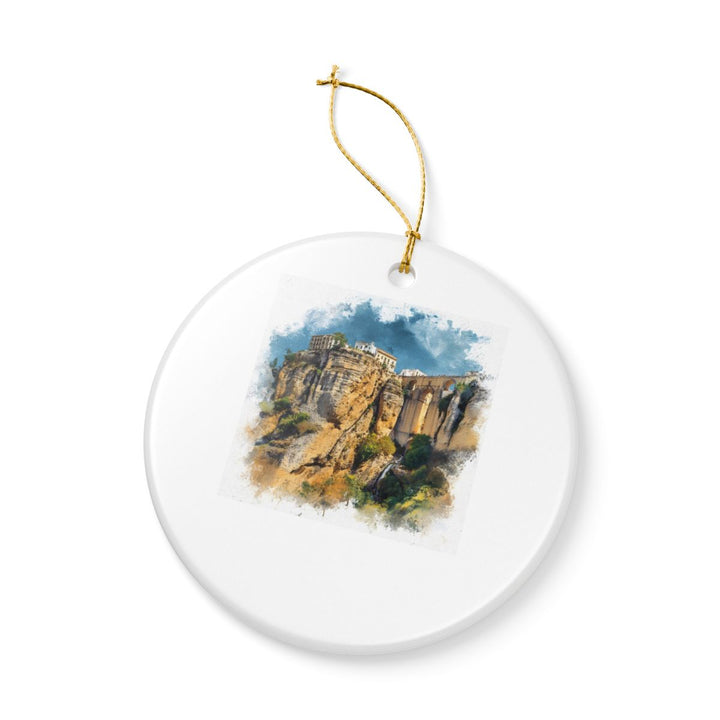 Ronda Spain Ornament: Unique Ronda Souvenir, Ronda Spain Xmas Decor, and Authentic Ronda Gift