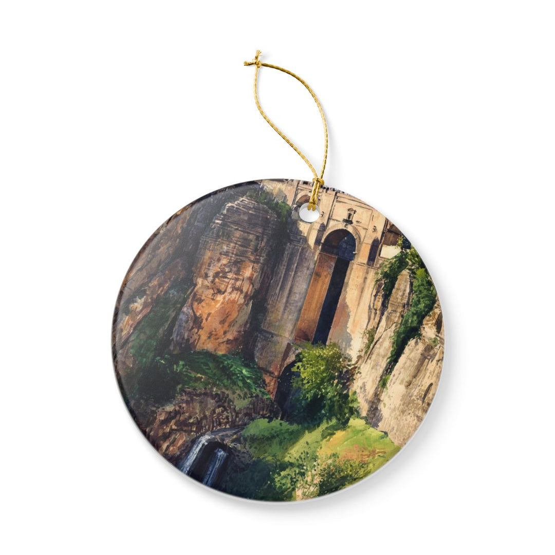 Ronda Spain Ornament: Unique Ronda Souvenir, Ronda Spain Xmas Decor, and Authentic Ronda Gift