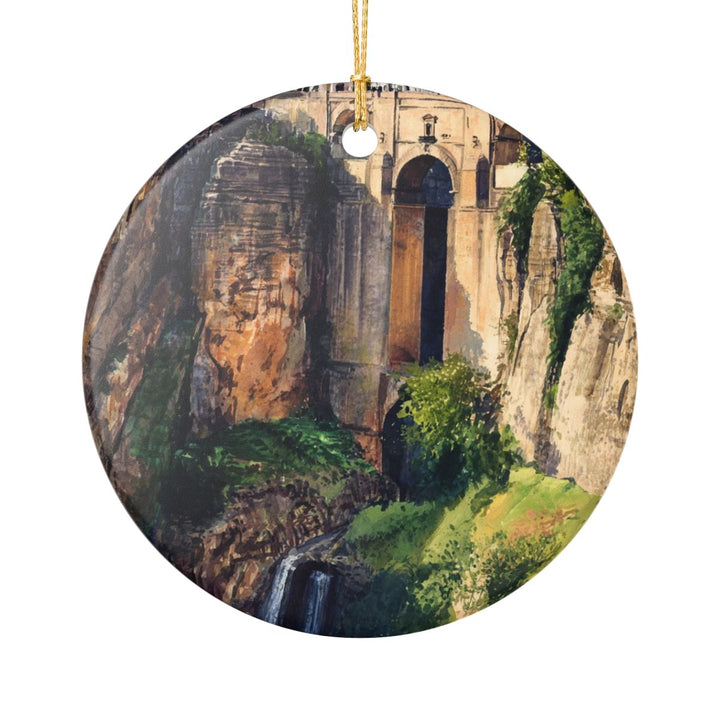 Ronda Spain Ornament: Unique Ronda Souvenir, Ronda Spain Xmas Decor, and Authentic Ronda Gift