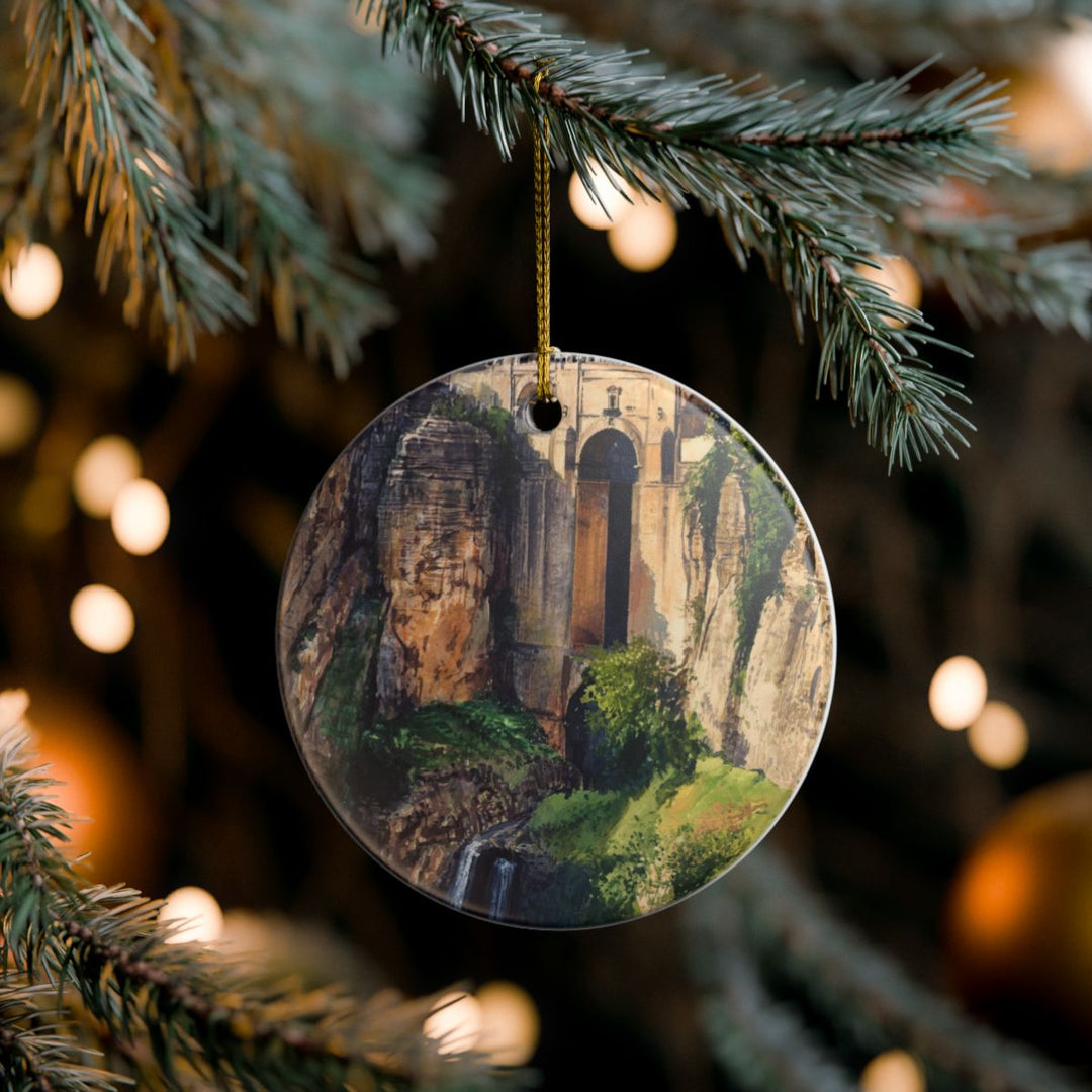 Ronda Spain Ornament: Unique Ronda Souvenir, Ronda Spain Xmas Decor, and Authentic Ronda Gift