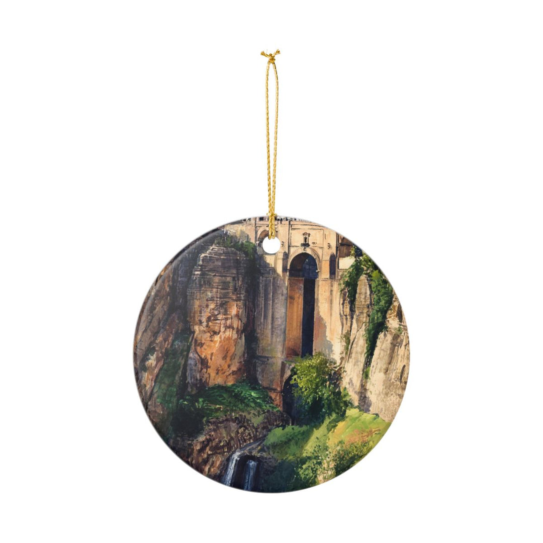 Ronda Spain Ornament: Unique Ronda Souvenir, Ronda Spain Xmas Decor, and Authentic Ronda Gift