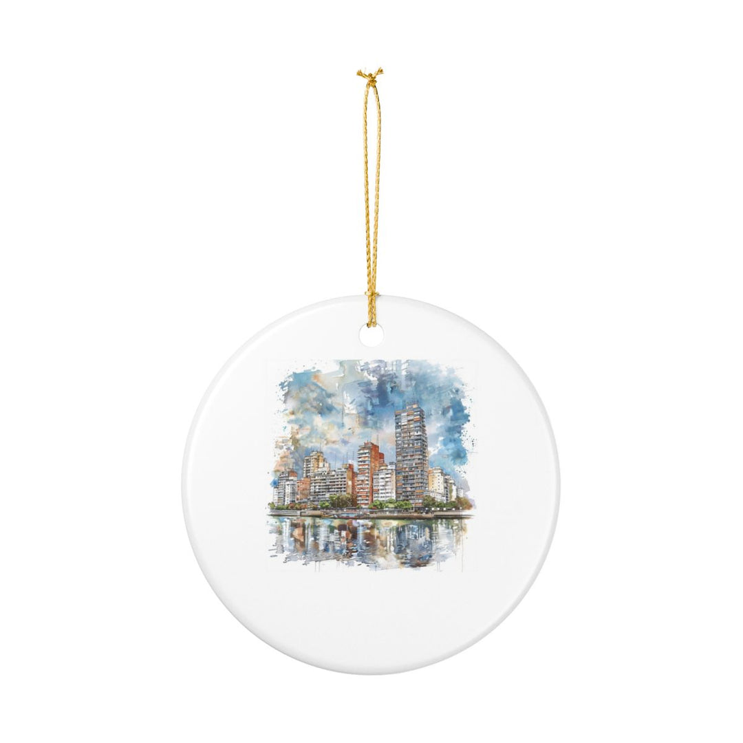 Rosario Argentina Ornament: Unique Rosario Argentina Souvenir, Rosario Argentina Xmas Decor, and Authentic Rosario Argentina Gift