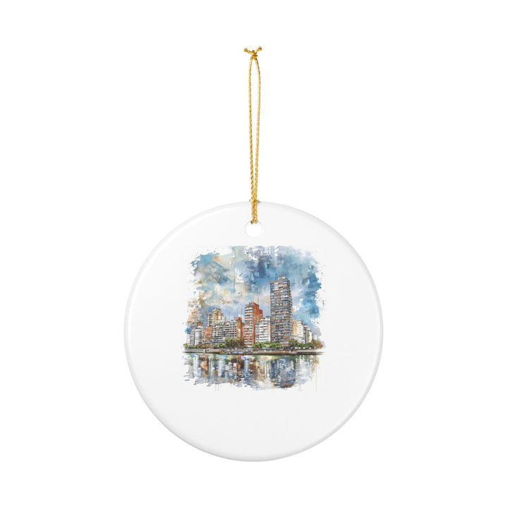 Rosario Argentina Ornament: Unique Rosario Argentina Souvenir, Rosario Argentina Xmas Decor, and Authentic Rosario Argentina Gift