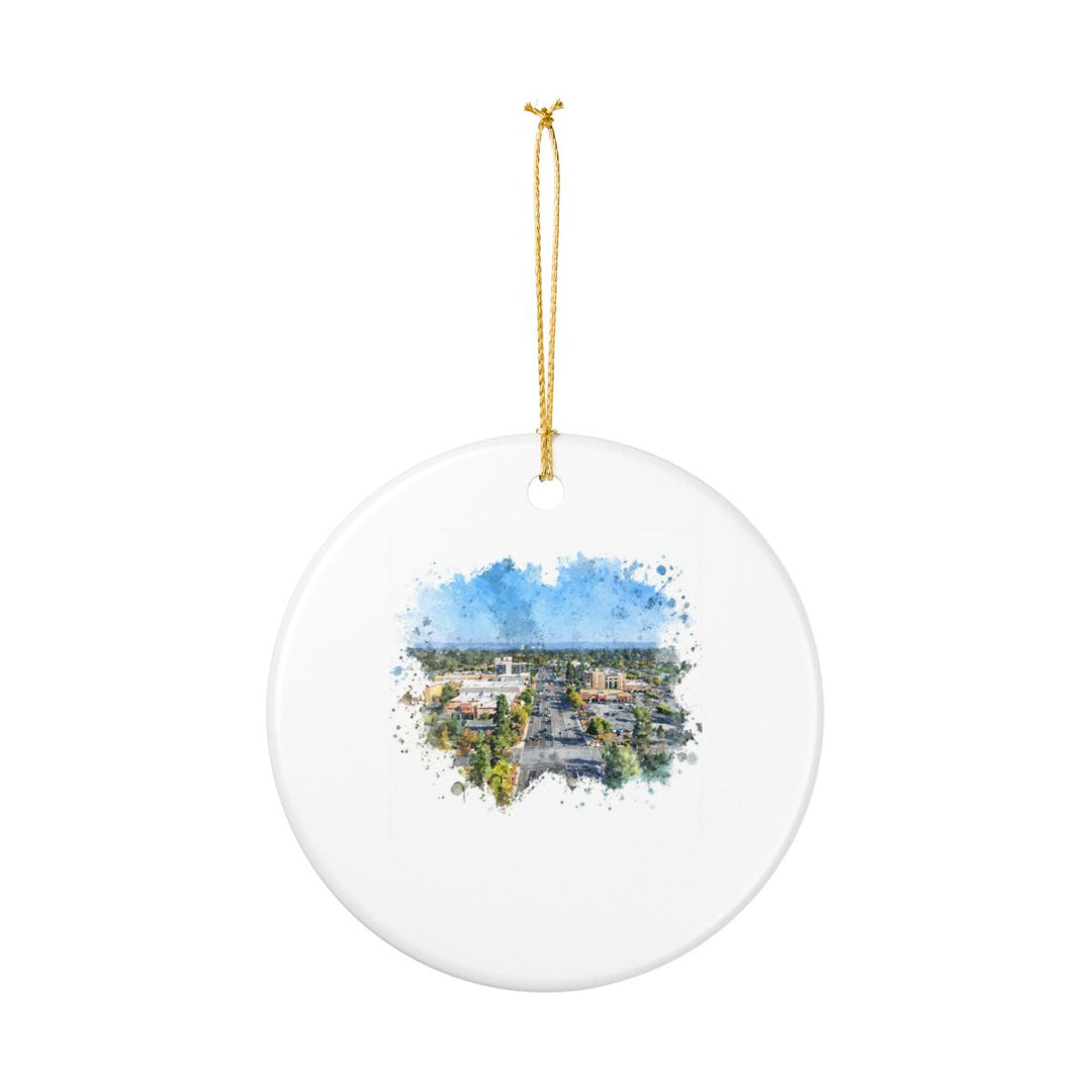 Roseville USA Ornament: Unique Roseville Souvenir, Roseville USA Xmas Decor, and Authentic Roseville Gift