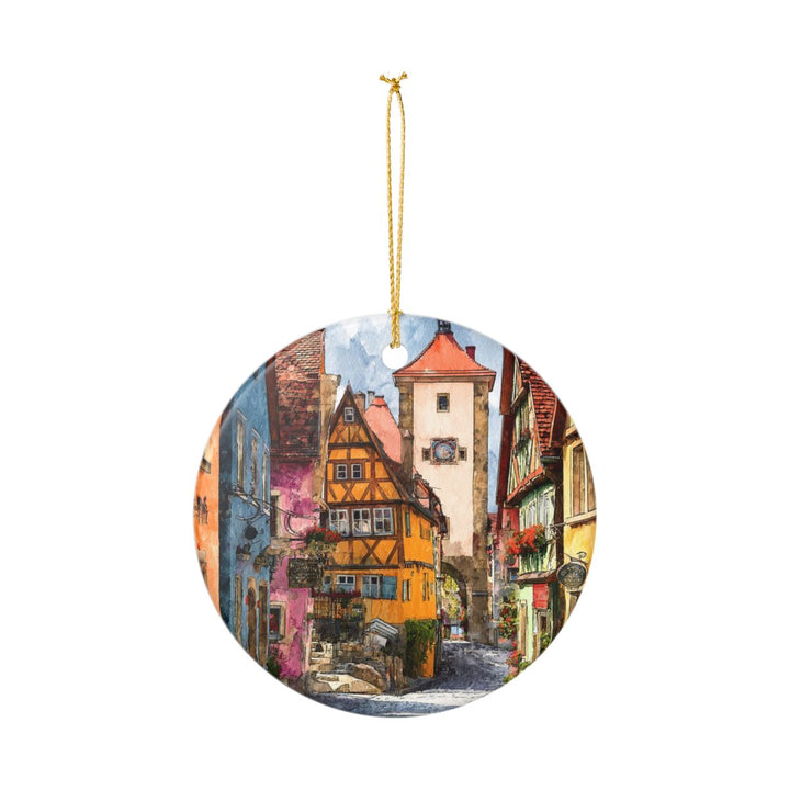 Rothenburg Ob Der Tauber Ornament: Unique Rothenburg Ob Der Tauber Souvenir, Rothenburg Ob Der Tauber Xmas Decor, and Authentic Rothenburg Ob Der Tauber Gift