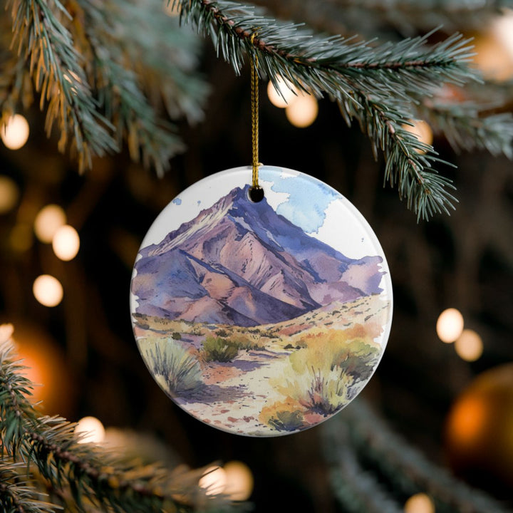 Ruby Mountains Nevada USA Ornament: Unique Ruby Mountains Souvenir, Ruby Mountains Nevada Xmas Decor, and Authentic Ruby Mountains Gift